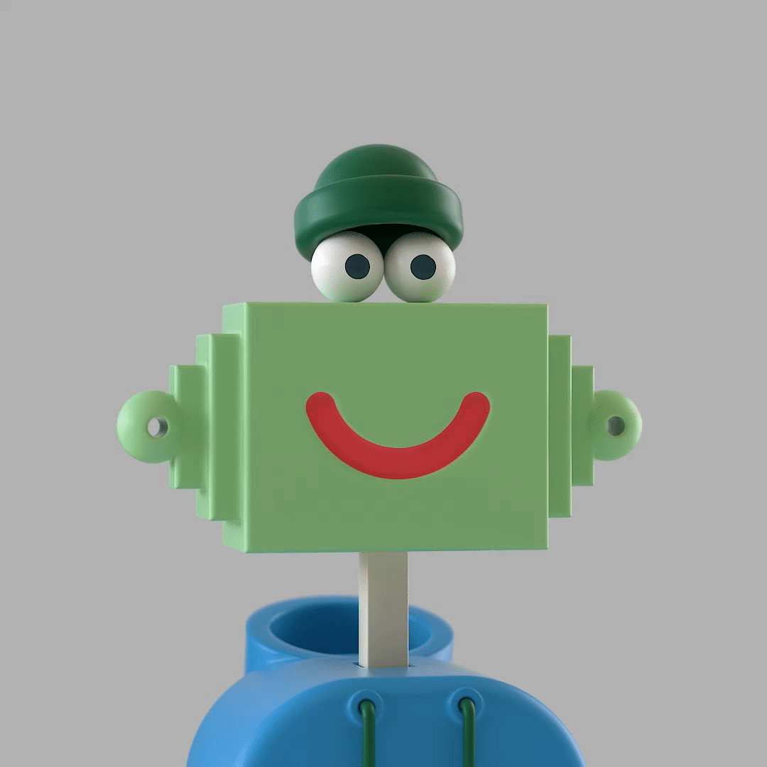 Animated Stonk Intern collectible